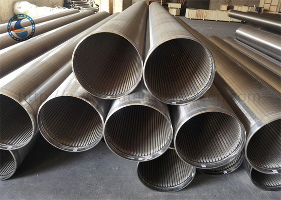 Stainless 304 16" Johnson Water Well Screen Tube For Sand Control