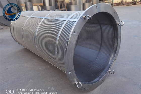 Professional Reverse Bake Flush Rotary Screen Drum