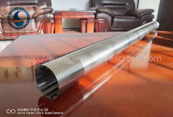 Stainless Steel OD89mm Continuous Slot Screen For Filtration