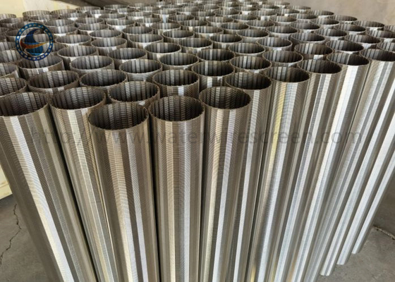 Stainless Corrosion Resistance Wire Wrapped Screen 25mm Diameter