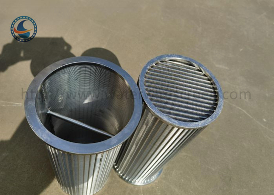 SS304 High Opening Wedge Wire Screen Drum