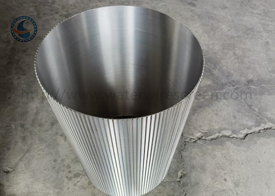 Stainless Steel Wedge Wire Screen With Acid And Alkali Resistance