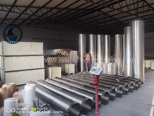 Corrosion Resistant Wedge Wire Screen Cylinders
