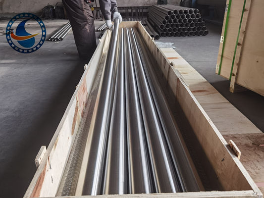 Stainless Steel 304 Cylindrical Wedge Wire Screen 60mm Diameter For Industrial