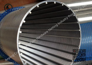 Stainless Steel Fully Welded Continuous Slot Wedge Wire Screen Filter