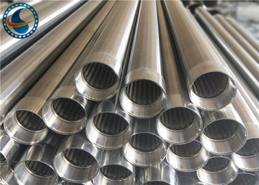 Stainless Steel Fully Welded Continuous Slot Wedge Wire Screen Filter
