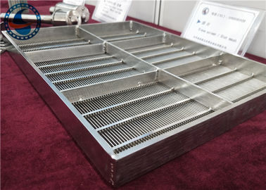 Custom Stainless Steel Wedge Wire Grates For Water Treatment Equipment