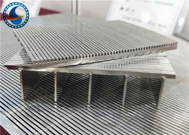 Stainless Steel Arc Wedge Wire Screen Panels For Mining Machinery