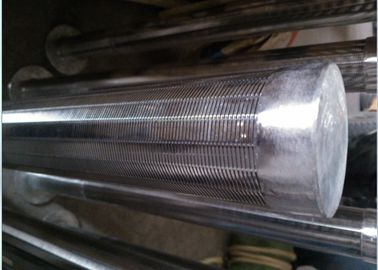 Stainless Steel Wedge Wire Screen , Chemical Resistant Cylinder Screen