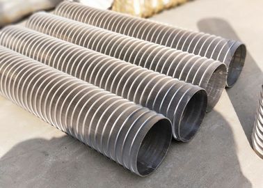 Stainless Steel Wedge Wire Screen With Acid And Alkali Resistance