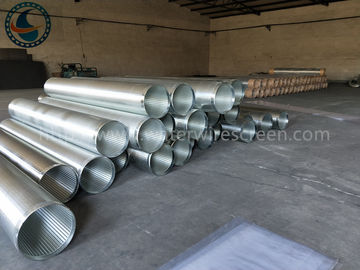 Low Carbon Galvanized 6-5/8" Water Wire Screen For Deep Wells