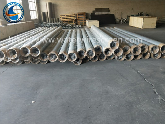 Low Carbon Galvanized OD 10-3/4" Sand Control 1.0mm Johnson Wire Screen
