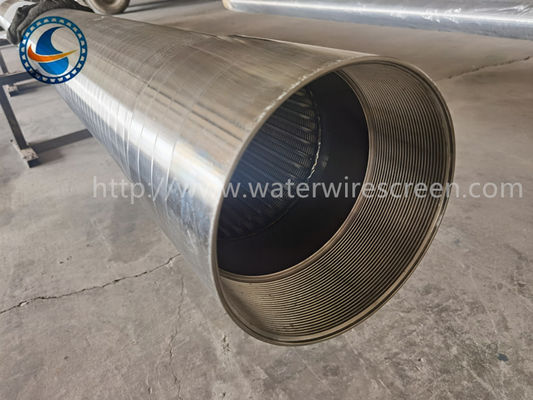 Stainless Steel 304 Slot 1.0mm 8-5/8" Water Wire Screen For Deep Wells