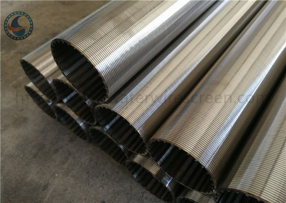 Stainless Steel OD89mm Continuous Slot Screen For Filtration
