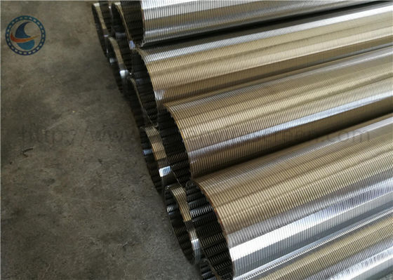 Stainless Steel OD89mm Continuous Slot Screen For Filtration
