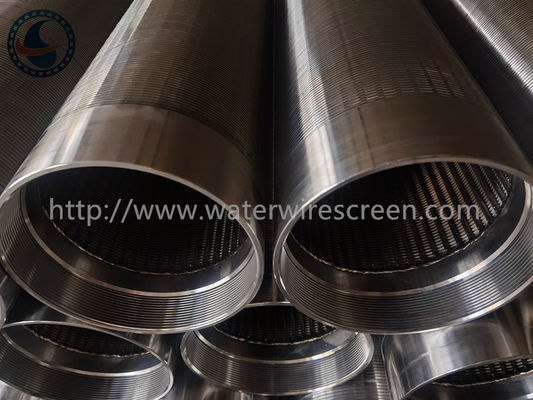 SS304 Vee Wire Water Well Screen Filter For Sand Control