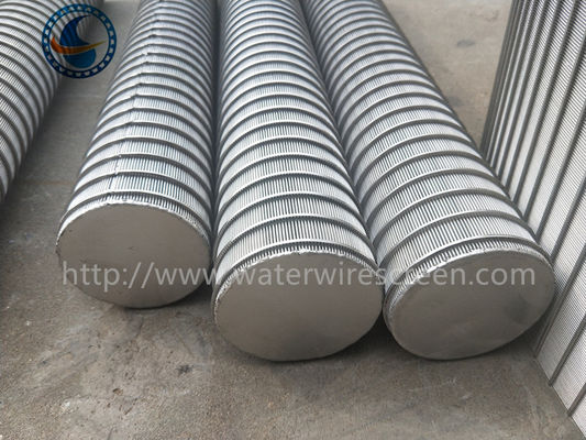 CE ID100mm Ss Reverse Wedge Wire Screen With Blind Plate Ends