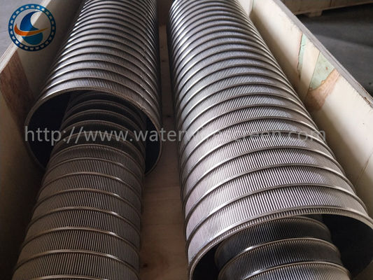 CE ID100mm Ss Reverse Wedge Wire Screen With Blind Plate Ends