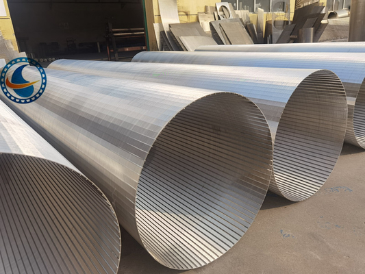 Stainless Steel Wedge Wire Screen Anti Corrosion