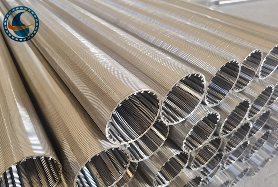 Stainless Steel OD89mm Continuous Slot Screen For Filtration