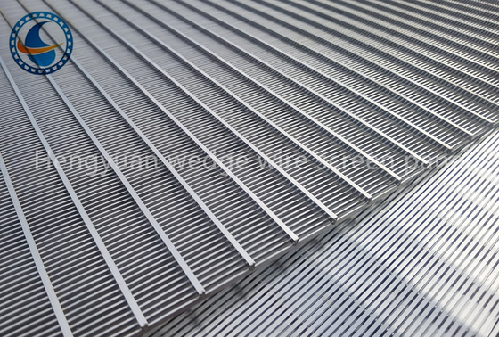 Panel Layar Kawat Wedge Kekuatan Tinggi Umur Panjang Ss 304