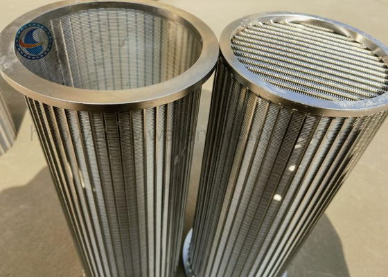 SS 316 Slot 40 Wire Wire Screen Filter Tipe Johnson