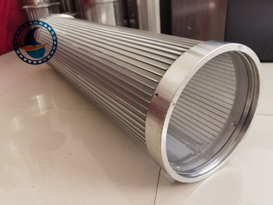 Baja tahan karat 304 Wire Wire Strainer Slot Screen