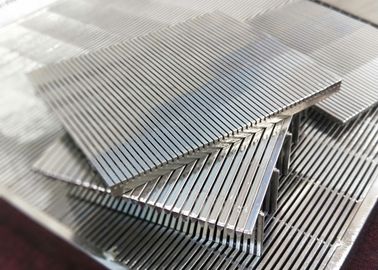 Johnson Slot Saringan Wedge Wire Panel Layar Plat Stainless Steel Untuk Filtrasi Pulp