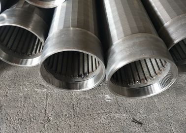 Johnson Type Water Well Screen, Pipa Layar Slot Kontinu Berbasis Batang