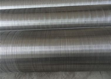 Oil Water Sand Filter 304 Wedge Wire Screen Pipe Untuk Borewell