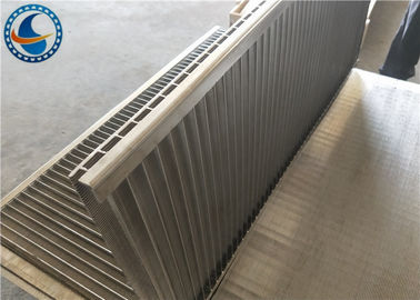 Panel Layar Anti Karat Kawat Wedge, Plat Layar Profesional V Kawat Dibungkus