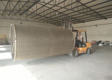 SS304 Wire Screen Drum dengan Pembukaan Tinggi