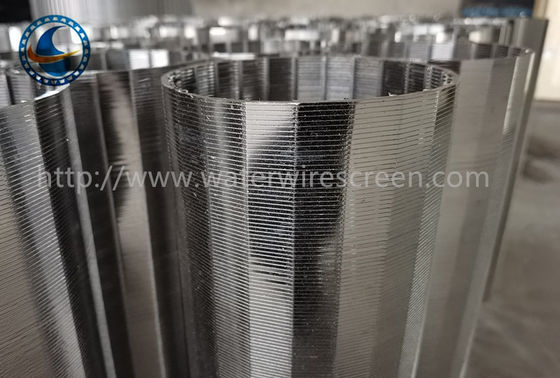 0.08mm Slot Membuka Layar Kawat Wedge Stainless Steel