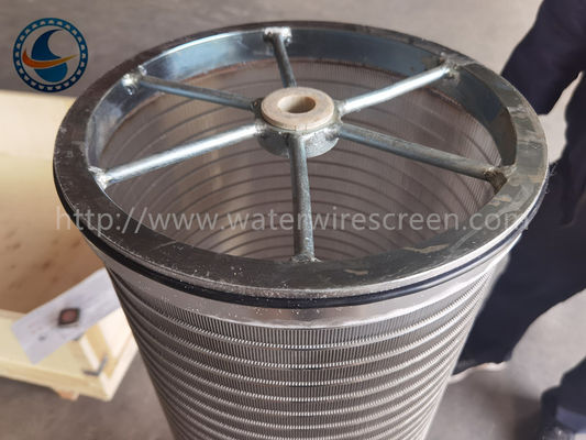 Layar Stainless Steel 304 Johnson 0.5mm Slot Terbalik Wedge Wire