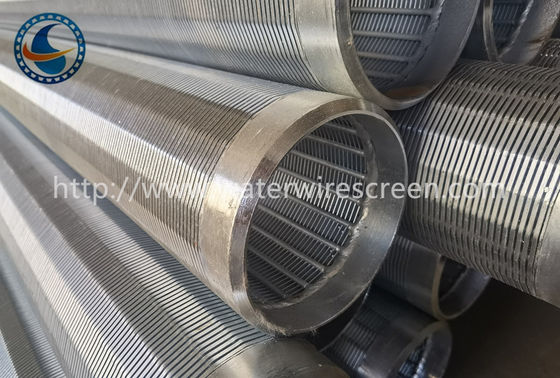4-1/2 inci Lcg Johnson Non Clogging Wire Wrapped Screen Tube Untuk Sumur Dangkal