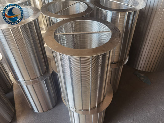 Reverse V Slot Wedge Wire Filter Screen Dengan Handle Filter Basket