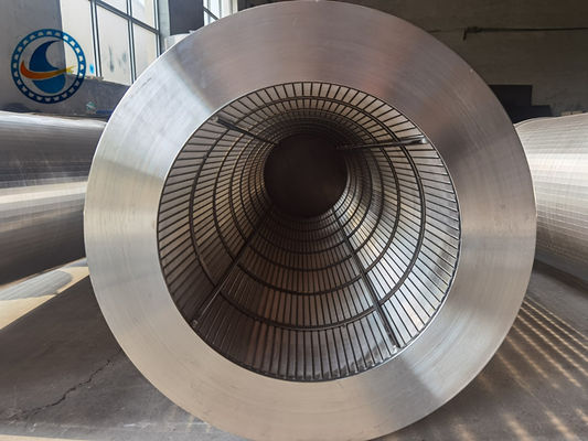 Ss 321 Johnson Type Continuous Slot Wedge Wire Screen Pipe
