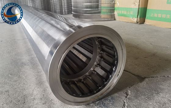 Jenis Silinder Slotted Wedge Wire Screen Pipa Keranjang Strainer Stainless Steel
