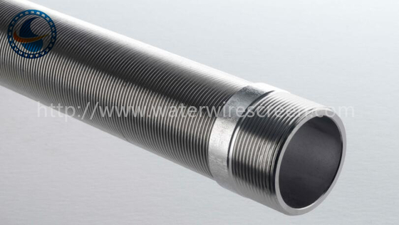Wastewater Treatment Wedge Wire Screen Tube 25um Slot