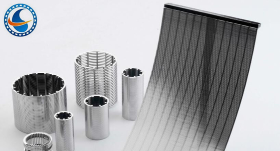 Pipa Layar Kawat Baji Stainless Steel Vee Dia 89mm