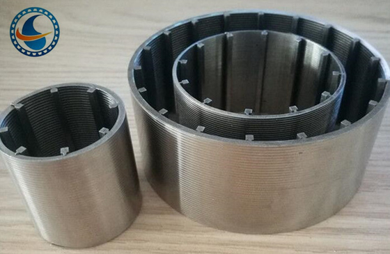 Full Welded Profile Wedge Wire Screen Pipa Stainless Steel
