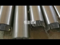 pipa layar kontrol pasir sumur air stainless steel untuk filter