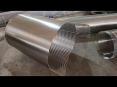 Profil terbalik V Wire Screen / Wedge Wire Screen Untuk Industri Minyak