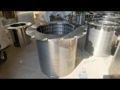 Kawat baja stainless berbentuk kawat vee 200 μm pipa kawat wedge