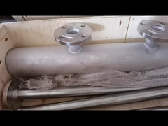 SS304 Water Wire Screen Wedge Wire Screen Dengan Flange