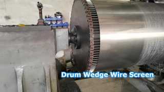 Video Produksi Layar Kawat Baji Drum