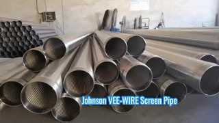 Pipa Layar Johnson VEE-WIRE Stainless Steel 100 bar