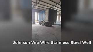 Layar Sumur Stainless Steel Kawat Johnson Vee