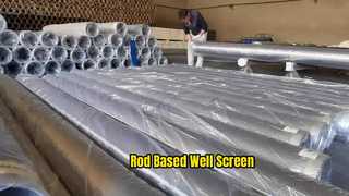 Layar Sumur Berbasis Batang Stainless Steel Tipe Johnson yang Demagnetisasi