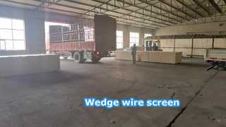 Pembuatan Layar Kawat Baji SS 321